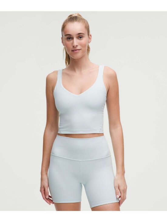 Lululemon Tops - Lululemon Align Tank Top *Light Support Mint Breeze Blue Tank Top Size 4